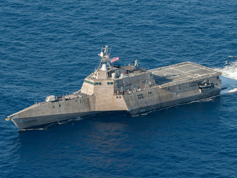 Installed on U.S Navy LCS Class vessel